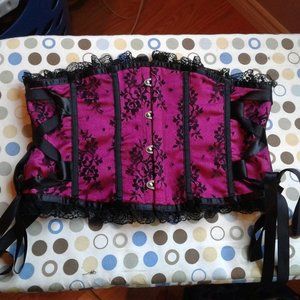 Lip Service Waist Cincher/Faux Corset